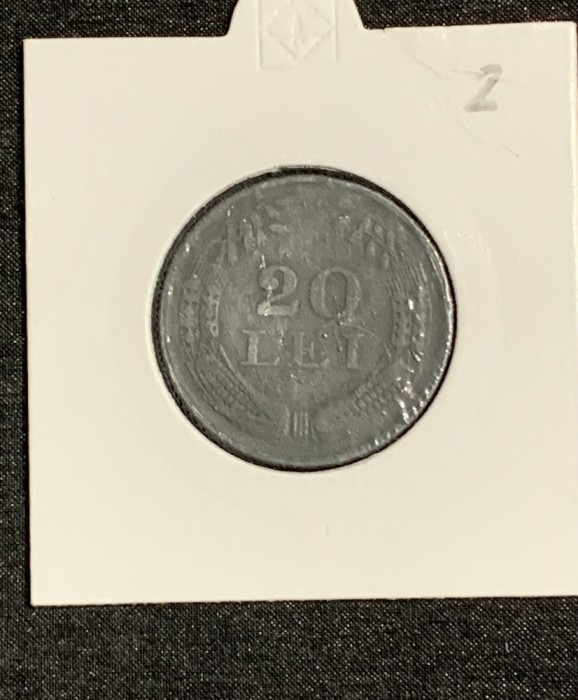 Moneda 20 lei 1942