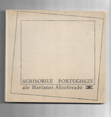 Scrisorile portugheze ale Marianei Alcoforado, E.L.U., 1967 foto