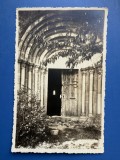 Carte Postala - Sibiu Cisnadioara - Portalul fortaretii biserici - Foto Emil Fischer, Necirculata, Fotografie