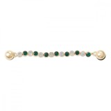 Jibbitz Crocs Emerald and Pearl Chain, Crocs Jibbitz