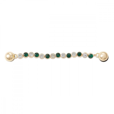 Jibbitz Crocs Emerald and Pearl Chain foto