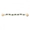 Jibbitz Crocs Emerald and Pearl Chain