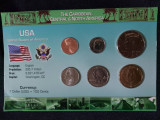 Seria completata monede - USA 2004-2007 , 6 monede