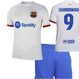FC Barcelona set de copii replica 23/24 Away Lewandowski - 14 let