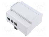 Carcasă calculator gri 101mm şină DIN ELBAG