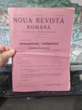 Noua Revistă Rom&acirc;nă, 3-10 aprilie 1916, nr. 4, vol. XVIII, George Bacovia, de Paști; Renașterea religioasă și Războiul general, Marin Ștefănescu, 226