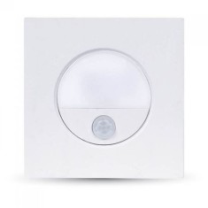 Corp iluminat led 3w 4000k cu senzor miscare ip20