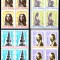 1967 LP645 Serie 10 ani de la moartea lui C Brancusi (bloc de 4)