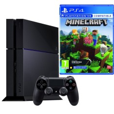Consola Sony PlayStation 4 PS4 500GB + Controller + Minecraft Second-Hand SH