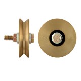 Roata Porti Culisante Cu Surub Si Rulment Tip V / 80Mm, 150Kg - 4Buc