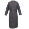 Halat de baie Waffle Pique unisex Homelevel, S, Gri, Bumbac organic, 54916.73.1