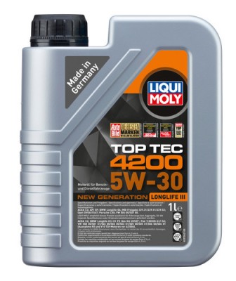 Ulei de motor Liqui Moly Top Tec 4200 5W-30 1 litru foto