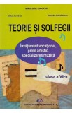 Teorie si solfegii - Clasa 7 - Manual - Matei Jurebita, Valentin Gabrielescu