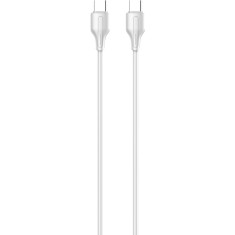 Cablu date Vision Touch, USB-C - USB-C, 100cm, Alb