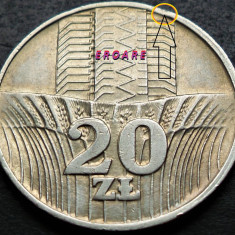 Moneda 20 ZLOTI - POLONIA, anul 1973 * cod 719 = eroare