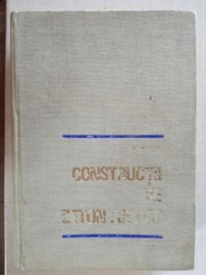 Constructii De Beton Armat - A. Mihul foto
