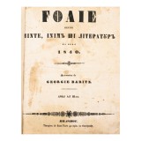 Foaie pentru minte, inimă și literatură, Anul III, 1840, an complet