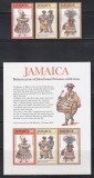 Jamaica 1976 - Tradiții de Crăciun, Serie + Colita, MNH