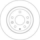 TRW DF6807 Disc frana
