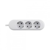 Prelungitor Bachmann SMART 3xCEE7/3, fara intrerupator, lungime cablu 5m, H05VV-F