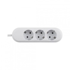 Prelungitor Bachmann SMART 3xCEE7/3, fara intrerupator, lungime cablu 5m, H05VV-F