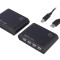 Extender USB USB 2.0 negru Cat: 5e,6 50m - Extender USB 50m