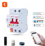 Siguranta Automată WiFi Inteligentă Tuya/Smart Life, 1P+N, 230V, 32A - Protecție Avansată pentru Casa Ta