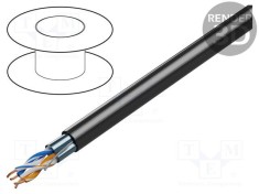 Cablu Belden 4x2x24AWG RS232, RS422 ecranat folie Al-PET