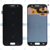 Samsung Galaxy A3 2017 (SM-A320F) Modul display LCD + Digitizer negru GH97-19753A GH97-19732A