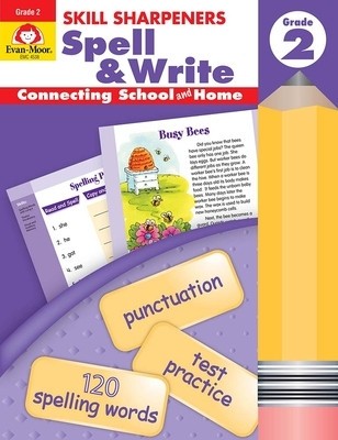 Skill Sharpeners Spell &amp;amp; Write, Grade 2 foto