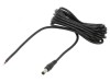 Cablu DC 5,5/2,1 mm 2x0,5mm2 negru 3m 20&divide;80&deg;C