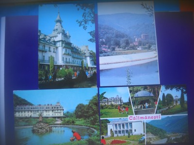 HOPCT LOT 4087 -4 CARTI POSTALE-CALIMANESTI -JUD VALCEA-NECIRCULATE foto