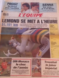 Ziar sport din Franta - &quot;L`EQUIPE&quot; (25.05.1990)