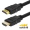 Cablu HDMI v2.0 7.5m OFC cu ethernet 19p tata - HDMI 19p tata aurit