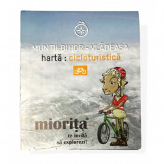 Muntii Bihor-Vladeasa Harta Cicloturistica M 1 : 100.000