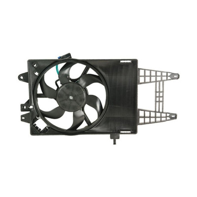 GMV radiator electroventilator Fiat Idea, 2004-2011, Punto (188), 1999-2010, Lancia Musa, 2004-2012, Ypsilon, 2003-2011, Motorizare 1, 2 44/59kw; 1, foto