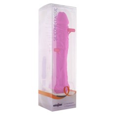 Clasic Large - Vibrator XXL, roz, 25 cm