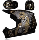 Casca Moto Off Road ATV Enduro L (59-60cm) Policarbonat ABS, Cozoroc Reglabil, Interior Detasabil, Certificata ECE