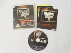 Joc Sony Playstation 3 PS3 - Guitar Hero 5 foto