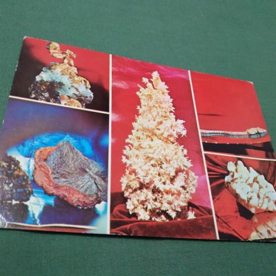 CARTE POSTALA BRAD MUZEUL AURULUI NECIRCULATA foto