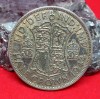 Anglia Half Crown 1944 argint, Europa