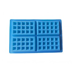 Forma silicon 4 cavitati, Pentru Grofe, Albastru, 28 cm, 234COF
