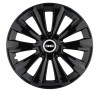Set 4 Capace Roti Autohelix MSA&reg; potrivite jantelor de 15 inch, pentru Dacia Nou model Delta Black