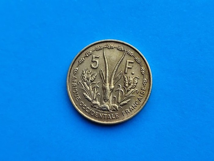 5 Francs 1956 Africa-