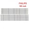 Barete led Philips 55&quot; 55PUS7503, 55PUS6162, LB55073 V1_02, 12 barete x 5led