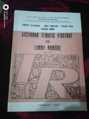 Dictionar tematic ilustrat al limbii romane-R.Sarbu,D.Alexandru,A.Breilean,FVLad foto