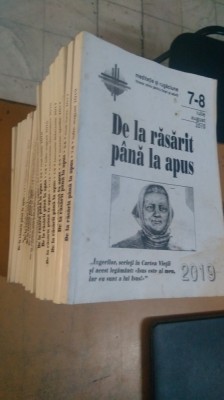 Colecție - Revista &amp;rdquo;De la răsărit p&amp;acirc;nă la apus&amp;rdquo; 22 Nr. 2011-2019 (&amp;icirc;n descriere) foto