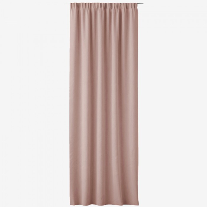 Draperie Lola cu rejansa Jemidi, 140 x 250 cm, Roz, Poliester, 55308.10
