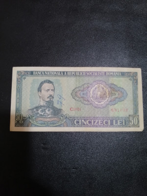 Bancnota CINCI ZECI LEI - 50 Lei - 1966 foto