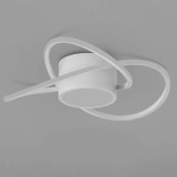 Lustra LED MIMA, 30W, lumina Rece/Calda/Neutra, Alb